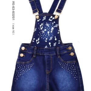 Ladies' Denim Overall Shorts [PITBULL]