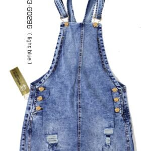 Ladies' Denim Overall Skort [PITBULL]